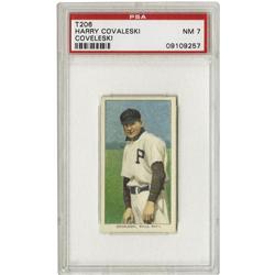 1909-11 T206 Harry Covaleski PSA NM 7 