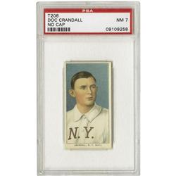 1909-11 T206 Doc Crandall No Cap PSA NM 7 