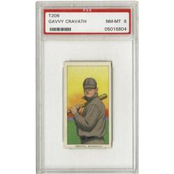 1909-11 T206 Gavvy Cravath PSA NM-MT 8 