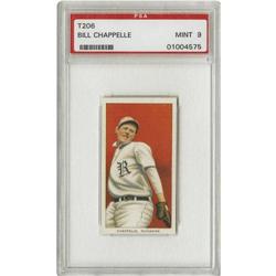 1909-11 T206 Bill Chappelle PSA Mint 9 