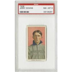 1909-11 T206 Jerry Downs PSA NM-MT 8 