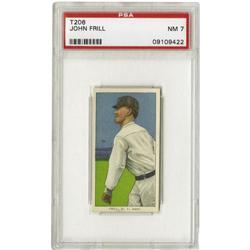 1909-11 T206 John Frill PSA NM 7 