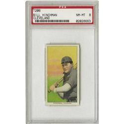 1909-11 T206 Bill Hinchman Cleveland PSA NM-MT 8 