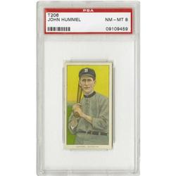 1909-11 T206 John Hummel PSA NM-MT 8 