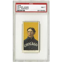 1909-11 T206 Fielder Jones Chi. Portrait PSA 7 