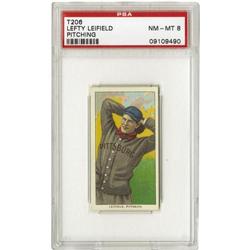 1909-11 T206 Lefty Leifield Pitching PSA NM-MT 8 