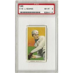1909-11 T206 Vive Lindaman PSA NM-MT 8 