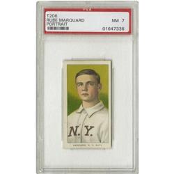 1909-11 T206 Rube Marquard Portrait PSA NM 7 