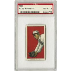 1909-11 T206 Moose McCormick PSA NM-MT 8 
