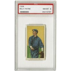 1909-11 T206 Billy Payne PSA NM-MT 8 