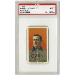 1909-11 T206 Harry Steinfeldt Portrait PSA NM 7 