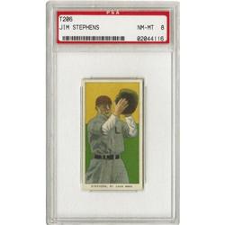 1909-11 T206 Jim Stephens PSA NM-MT 8 