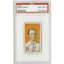 1909-11 T206 Fred Tenney PSA NM-MT 8 