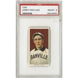 1909-11 T206 James Westlake PSA NM-MT 8 