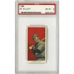 1909-11 T206 Ed Willett PSA NM-MT 8 