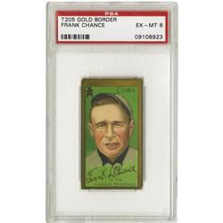 1911 T205 Frank Chance PSA EX-MT 6 