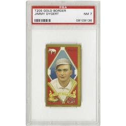 1911 T205 Jimmy Dygert PSA NM 7 