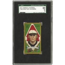 1911 T205 Walter Johnson SGC EX 60 
