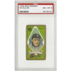 1911 T205 Ed Killian PSA NM-MT 8 