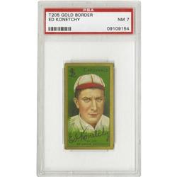1911 T205 Ed Konetchy PSA NM 7 