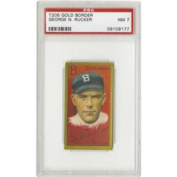 1911 T205 George N. Rucker PSA NM 7 
