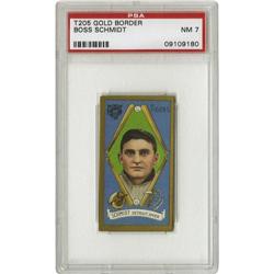 1911 T205 Boss Schmidt PSA NM 7 