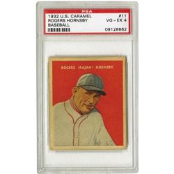 1932 U.S. Caramel Rogers Hornsby #11 PSA VG-EX 4 