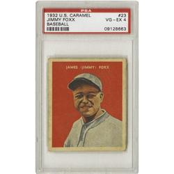 1932 U.S. Caramel Jimmy Foxx #23 PSA VG-EX 4 
