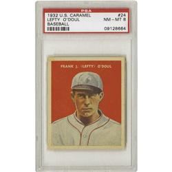 1932 U.S. Caramel Lefty O'Doul #24 PSA NM-MT 8 