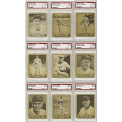 1940 Play Ball Baseball Near Complete Set (239) 