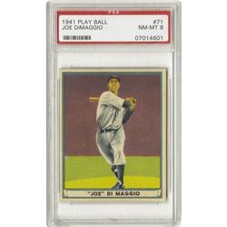 1941 Play Ball Joe DiMaggio #71 PSA NM-MT 8 