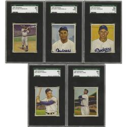 1950 Bowman Baseball Complete Set (252) 