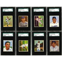 1950 Bowman Baseball Complete Set w/ Autographs 