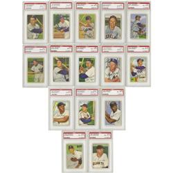 1952 Bowman High-Grade Complete Set (252) 
