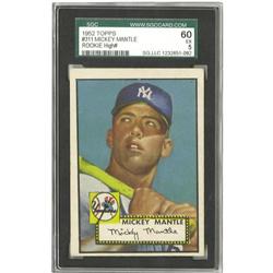 1952 Topps Mickey Mantle #311 SGC EX 60 