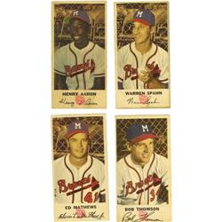 1954 Johnston Cookies Milwaukee Braves Set 