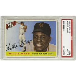 1955 Topps Willie Mays #194 PSA Mint 9 