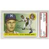 Image 1 : 1955 Topps Eddie Mathews #155 PSA Mint 9 
