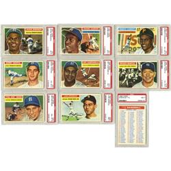 1956 Topps Baseball Complete Set (342) 