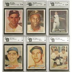 1957 Topps Baseball Complete Set (407) 