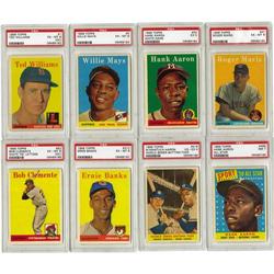 1958 Topps Baseball Complete Set (494) 