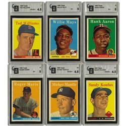 1958 Topps Complete Set (496) 