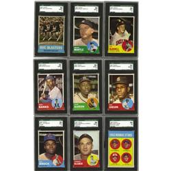 1963 Topps Complete Set Plus Variations (580) 
