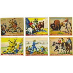 1937 Gum, Incorporated Wild West Series Complete Set 