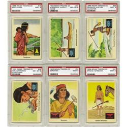 1959 Fleer "Indian Trading Cards" High-Grade Set 