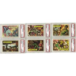 1965 Topps Battle Complete High-Grade Set (66) 