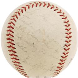 1962 Sandy Koufax No-Hitter Game Used Baseball 