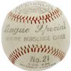 Image 5 : Babe Ruth & Lou Gehrig Signed Baseball PSA/DNA 