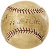 Image 1 : Babe Ruth & Lou Gehrig Signed Baseball PSA/DNA 
