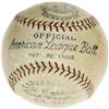 Image 2 : Babe Ruth Single Signed Baseball PSA/DNA 